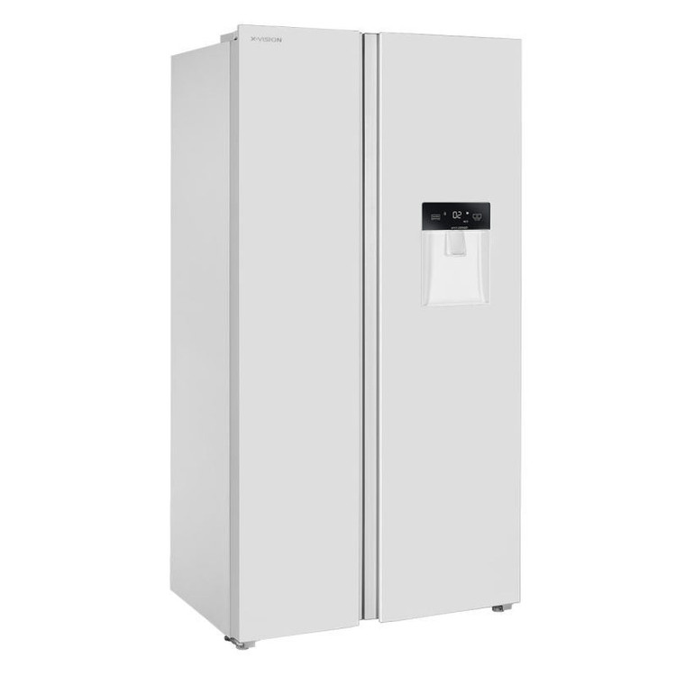 یخچال و فریزر ساید بای ساید 28 فوت ایکس ویژن سفید مدل TS552-AWD/ASD